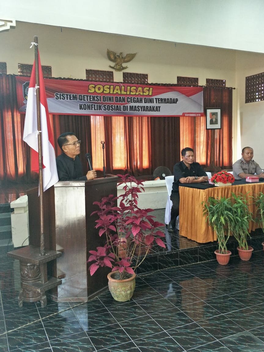 Kegiatan Sosialisasi Sistem Deteksi Dini Dan Cegah Dini Terhadap Konflik Sosial Di Masyarakat