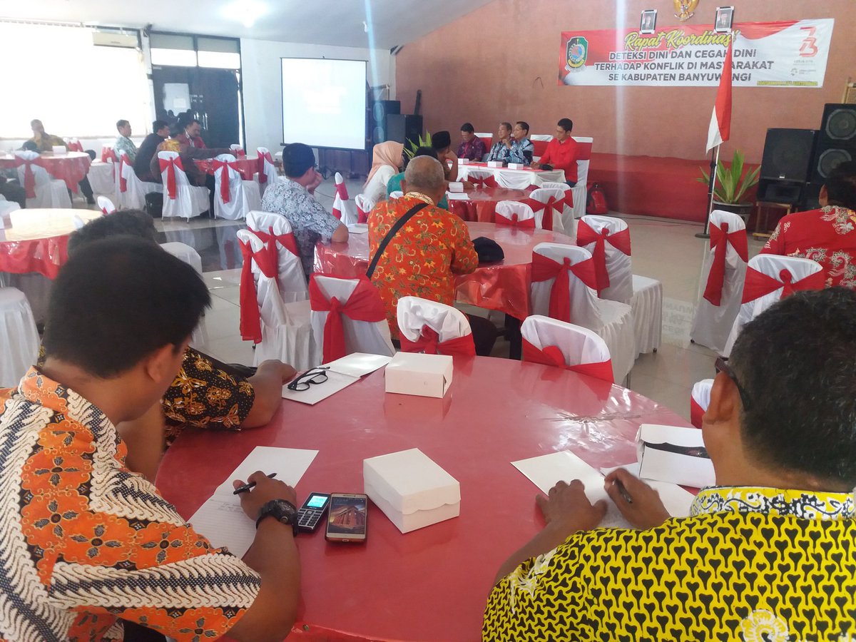 Rakor Deteksi Dini dan Cegah Dini Terhadap Konflik di Masyarakat