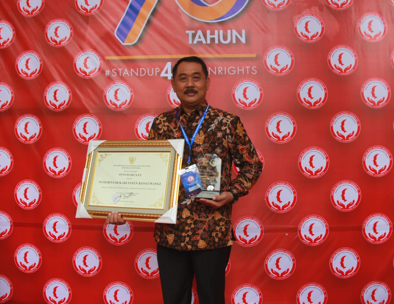 Penghargaan Kabupaten Peduli Hak Asasi Manusia
