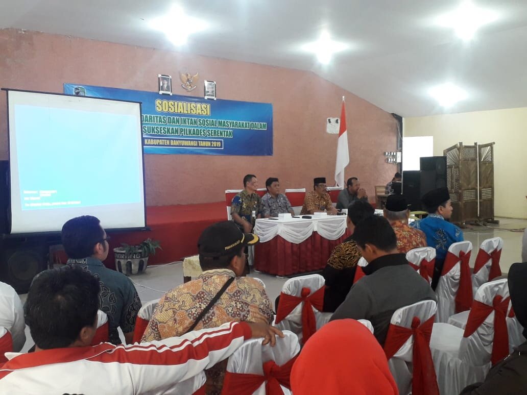 Sosialisasi Peningkatan Solidaritas dan Ikatan Sosial Masyarakat dalam Mensukseskan Pilkades Serenta