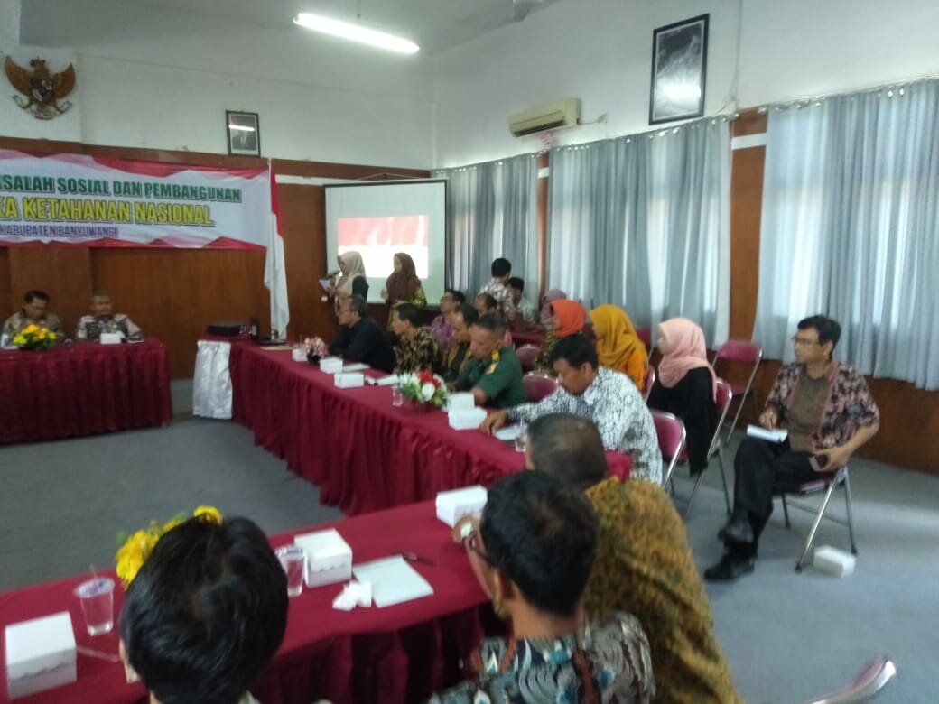 Rapat Koordinasi Kajian Strategis Masalah Sosial dan Pembangunan dalam Rangka Ketahanan Nasional