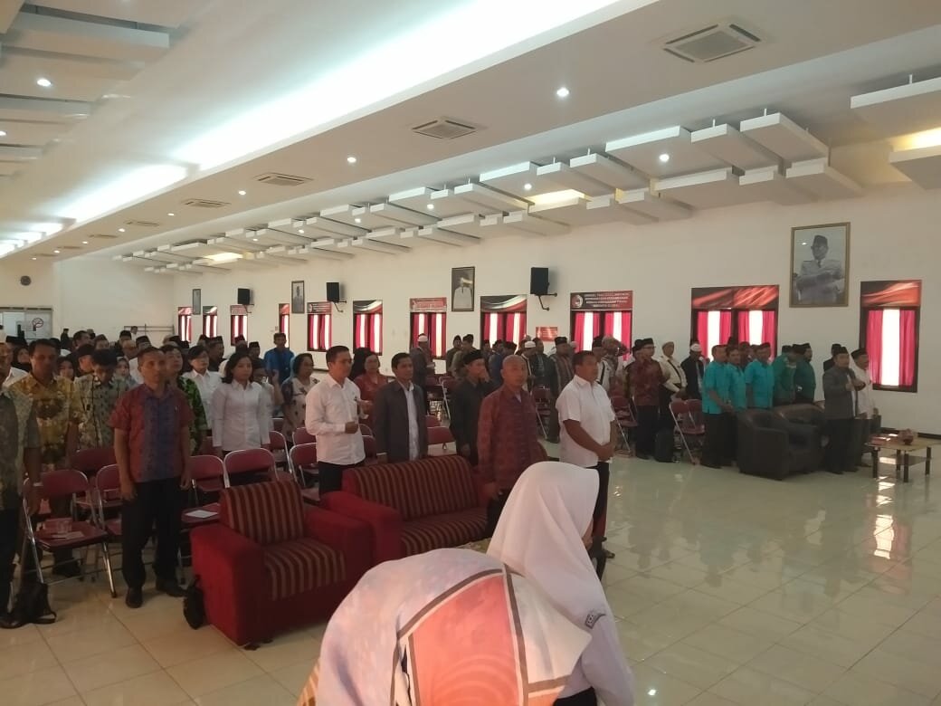 Sosialisasi Peningkatan Peran Tokoh Agama dalam Menjaga Kondusifitas Wilayah Menjelang Pemilu 2019